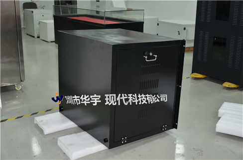 我司21號發(fā)貨浙江，為浙江某公司提供定制款恒溫恒濕戶外投影儀安裝柜(圖3)